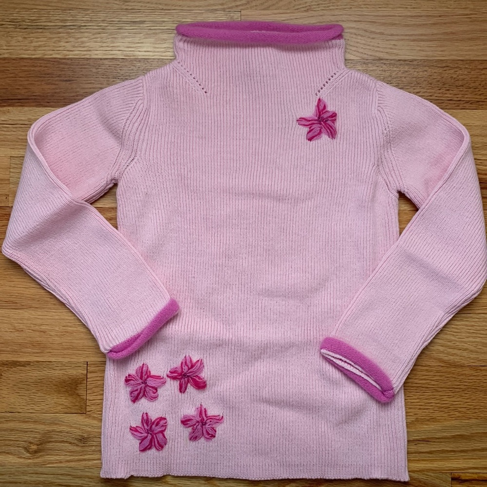 NWT GAP Pink Sweater Sz 5